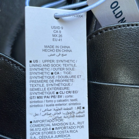 Old Navy city loafers shoes flats black size 9 NWT - Picture 10 of 10